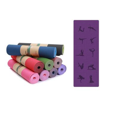 Kid Wholesale Cute Custom Printed Non Slip TPE Yoga Mat - China